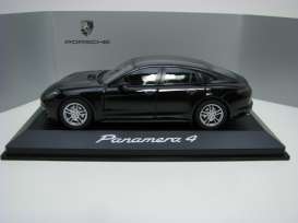 Porsche  - Panamera black - 1:43 - Porsche - WAP0207100G - WAP0207100G | Toms Modelautos