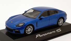 Porsche  - Panamera blue - 1:43 - Porsche - WAP0207210G - WAP0207210G | Toms Modelautos