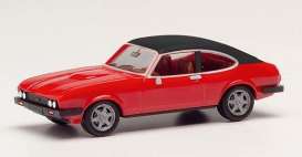 Ford  - Capri II red - 1:87 - Herpa - 420570 - herpa420570 | Toms Modelautos