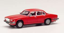 Jaguar  - XJ6 red - 1:87 - Herpa - 420587 - herpa420587 | Toms Modelautos