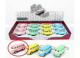 Volkswagen  - 1962 pink - 1:64 - Kinsmart - KT2546DKp | Toms Modelautos