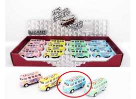 Volkswagen  - 1962 blue - 1:64 - Kinsmart - KT2546DFb | Toms Modelautos