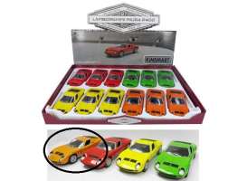 Lamborghini  - Miura P400 SV 1971 orange - 1:34 - Kinsmart - 5390D - KT5390Do | Toms Modelautos