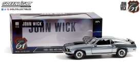 Ford  - Mustang Boss 1969 chrome - 1:18 - Highway 61 - 18031 - hwy18031 | Toms Modelautos
