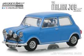 Austin  - Mini Cooper S 1967 blue/black straps - 1:43 - GreenLight - 86549 - gl86549 | Toms Modelautos