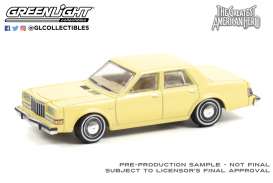 Dodge  - Diplomat 1981 white - 1:64 - GreenLight - 44920A - gl44920A | Toms Modelautos