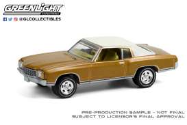 Chevrolet  - Monte Carlo 1970 sand - 1:64 - GreenLight - 28060B - gl28060B | Toms Modelautos