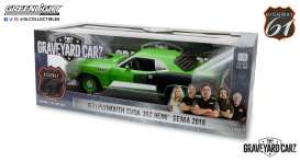 Plymouth  - Cuda 1971 green - 1:18 - Highway 61 - hwy18017 - hwy18017 | Toms Modelautos