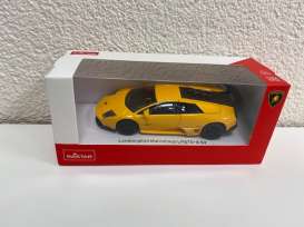 Lamborghini  - Murcielago LP670-4 SV yellow/black - 1:43 - Rastar - 39500 - rastar39500y | Toms Modelautos