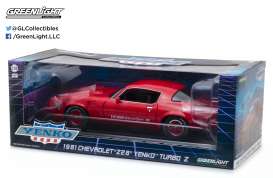 Chevrolet  - 1981 red - 1:18 - GreenLight - 12999 - gl12999 | Toms Modelautos