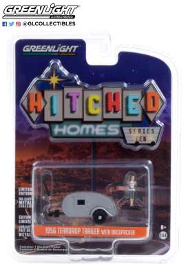 Teardrop Caravan - 1972 silver - 1:64 - GreenLight - 34100F - gl34100F | Toms Modelautos Teardrop Caravan - 1972 silver - 1:64 - GreenLight - 34100F - gl34100F | Toms Modelautos