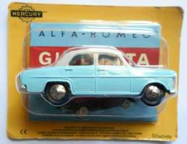 Alfa Romeo  - Giulietta  light blue/white - 1:43 - Magazine Models - magMYgiulietta | Toms Modelautos