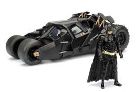 Batman  - Batmobile The Dark Knight 2008 black - 1:24 - Jada Toys - 98261 - jada98261 | Toms Modelautos