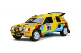Peugeot - 205 Grand Raid 1987 yellow/black/blue - 1:18 - OttOmobile Miniatures - OT354 - otto354 | Toms Modelautos Peugeot - 205 Grand Raid 1987 yellow/black/blue - 1:18 - OttOmobile Miniatures - OT354 - otto354 | Toms Modelautos