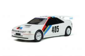 Peugeot  - 405 T16 1988 white/red/blue - 1:18 - OttOmobile Miniatures - OT850 - otto850 | Toms Modelautos