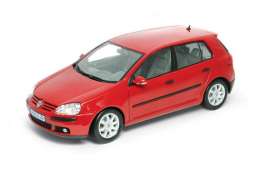 Volkswagen  - 2005 red - 1:18 - Welly - 12548r - welly12548r | Toms Modelautos