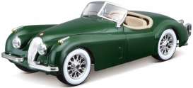 Jaguar  - green - 1:24 - Bburago - 22018gn - bura22018gn | Toms Modelautos