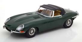 Jaguar  - E-Type series I 1961 green - 1:18 - KK - Scale - 180483 - kkdc180483 | Toms Modelautos