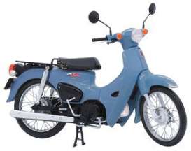 Honda  - Super Cub 110 Blue - 1:12 - Fujimi - 141886 - fuji141886 | Toms Modelautos