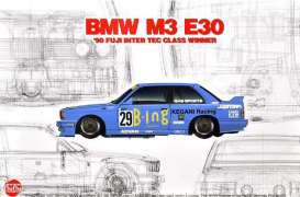BMW  - M3 E30  1990  - 1:24 - NuNu Hobby - 24019 - nunu24019 | Toms Modelautos