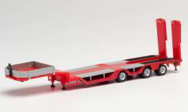 Trailer  - red - 1:87 - Herpa - 076968 - herpa076968 | Toms Modelautos