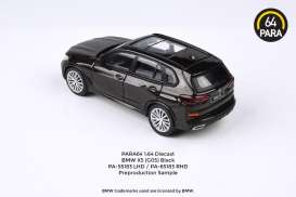 BMW  - X5 G05 2018 black - 1:64 - Para64 - 55183 - pa55183L | Toms Modelautos