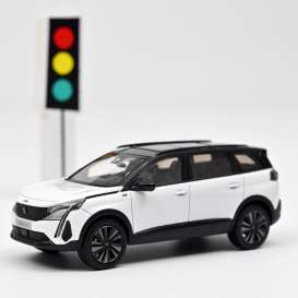 Peugeot  - 5008 GT 2020 white - 1:43 - Norev - 473926 - nor473926 | Toms Modelautos