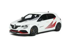 Renault  - Megane R Pack Carbon 2003 white/red - 1:18 - OttOmobile Miniatures - 877 - otto877 | Toms Modelautos