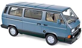 Volkswagen  - Multivan 1990 light blue - 1:18 - Norev - nor188544 - nor188544 | Toms Modelautos