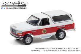 Ford  - Bronco XLT 1994 white/red - 1:64 - GreenLight - 30276 - gl30276 | Toms Modelautos