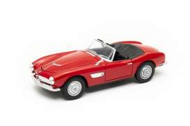 BMW  - 507 convertible red - 1:24 - Welly - 24097C - welly24097Cr | Toms Modelautos