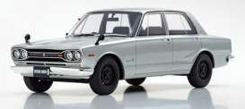 Nissan  - 2000GT-R silver - 1:18 - Kyosho - KSR18050s - kyoKSR18050s | Toms Modelautos