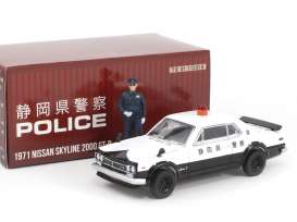 Nissan  - 2000GT-R white/black - 1:64 - Tarmac - 51240 - TC51240 | Toms Modelautos