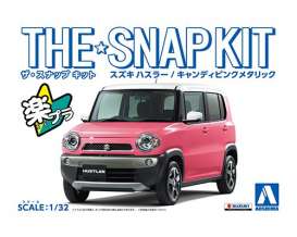 Suzuki  - Hustler 2018  - 1:32 - Aoshima - 05415 - abk05415 | Toms Modelautos