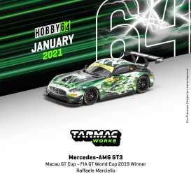 Mercedes Benz - AMG GT3 2019 green/black - 1:64 - Tarmac - T64-008-19MGP999 - TC-T64-00819MGP999 | Toms Modelautos Mercedes Benz - AMG GT3 2019 green/black - 1:64 - Tarmac - T64-008-19MGP999 - TC-T64-00819MGP999 | Toms Modelautos