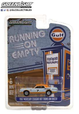 Mercury  - Cougar 1967 blue/orange - 1:64 - GreenLight - 41130B - gl41130B | Toms Modelautos