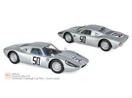 Porsche  - 904  1964 silver - 1:18 - Norev - 187442 - nor187442 | Toms Modelautos