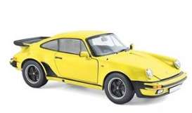 Porsche  - 911 Turbo 3.0 1976 yellow - 1:18 - Norev - 187579 - nor187579 | Toms Modelautos