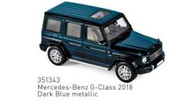 Mercedes Benz  - 2018 dark blue metallic - 1:43 - Norev - 351343 - nor351343 | Toms Modelautos