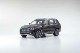 BMW  - X7 red-purple - 1:18 - Kyosho - 08951AM - kyo8951am | Toms Modelautos