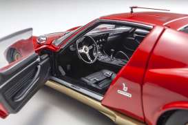 Lamborghini  - Miura P400SV red/gold - 1:18 - Kyosho - 8317r - kyo8317r | Toms Modelautos