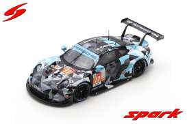 Porsche  - 911 RSR 2020 grey/black/blue - 1:43 - Spark - S7989 - spaS7989 | Toms Modelautos