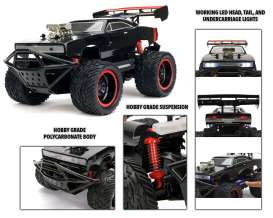 Dodge  - Charger R/T Off Road  1970 black - 1:12 - Jada Toys - 97488 - jada97488 | Toms Modelautos