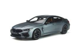 BMW  - M8 Gran Coupe 2017 frozen bluestone - 1:18 - GT Spirit - 846 - GT846 | Toms Modelautos