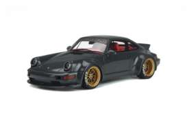 Porsche  - RWB grey/bordeaux - 1:18 - GT Spirit - GT816 - GT816 | Toms Modelautos