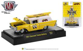 Chevrolet  - Sedan 1957 yellow/white - 1:64 - M2 Machines - 31500HS18 - M2-31500HS18 | Toms Modelautos