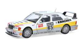 Mercedes Benz  - 190E white/yellow - 1:18 - Solido - 1801008 - soli1801008 | Toms Modelautos