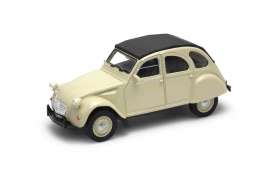 Citroen  - 2CV beige - 1:34 - Welly - 43625H - welly43625Hbg | Toms Modelautos