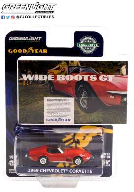Chevrolet - Corvette 1969 red - 1:64 - GreenLight - 30248 - gl30248 | Toms Modelautos Chevrolet - Corvette 1969 red - 1:64 - GreenLight - 30248 - gl30248 | Toms Modelautos