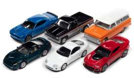 Assortment/ Mix - various - 1:64 - Auto World - 64302B~6 - AW64302B | Toms Modelautos Assortment/ Mix - various - 1:64 - Auto World - 64302B~6 - AW64302B | Toms Modelautos
